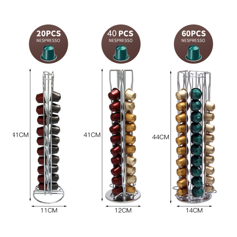 TMJ PP-583 Wholesale Supply Nespresso Coffee Capsule Afișează Rack